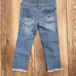 Girls toddler skinny Hudson denim jeans 2t